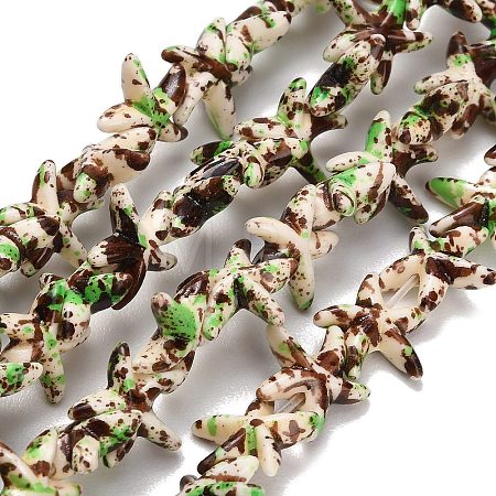 Synthetic Turquoise Beads Strands TURQ-F020-A07-1