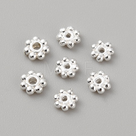 925 Sterling Silver Spacer Beads STER-WH0016-13A-1
