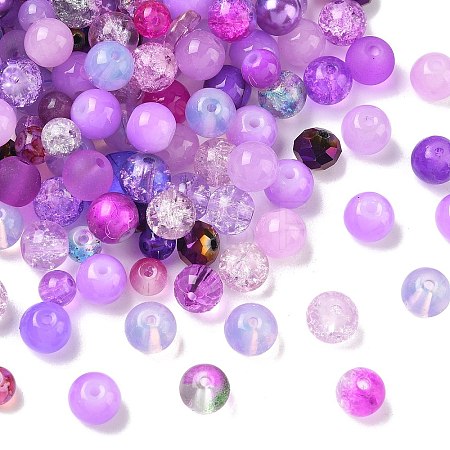 Mixed Style Glass Beads GLAA-XCP0001-70D-1