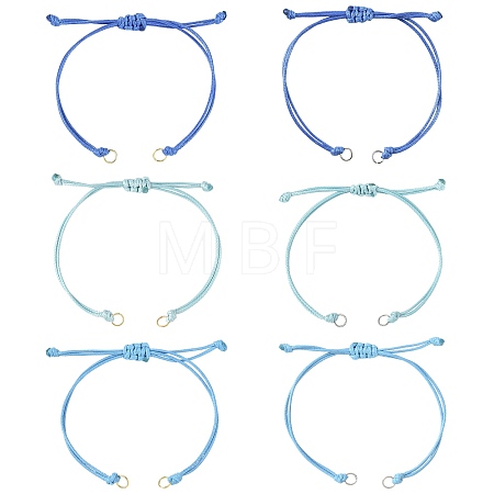 24Pcs Polyester Cord Bracelets Making AJEW-FS00008-1