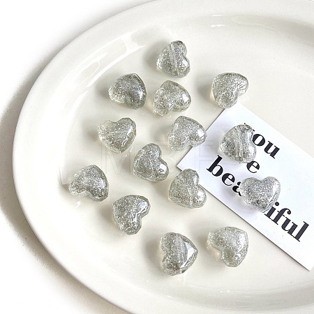 Transparent Acrylic Beads OACR-F011-22F-1
