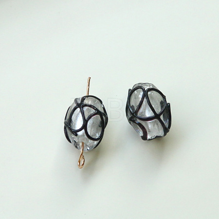 Handmade Lampwork Beads OACR-H034-49-1