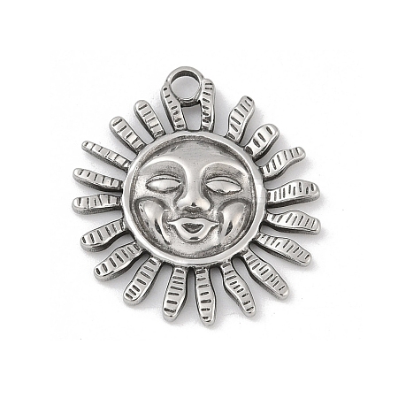 304 Stainless Steel Pendants STAS-D366-01I-P-1