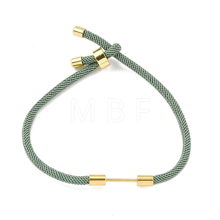Braided Nylon Cord Bracelet Making MAK-A017-D03-08G-1