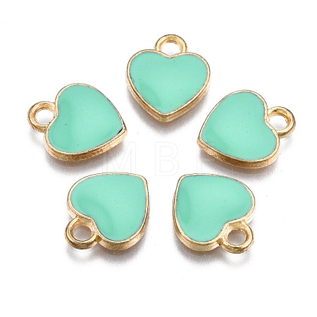 Alloy Enamel Charms ENAM-S121-041E-1