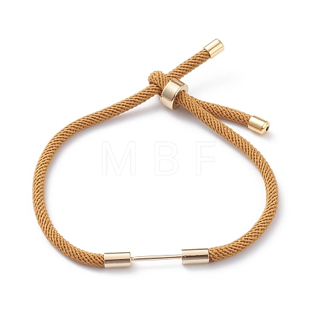 Braided Nylon Cord Bracelet Making MAK-A017-D01-11G-1