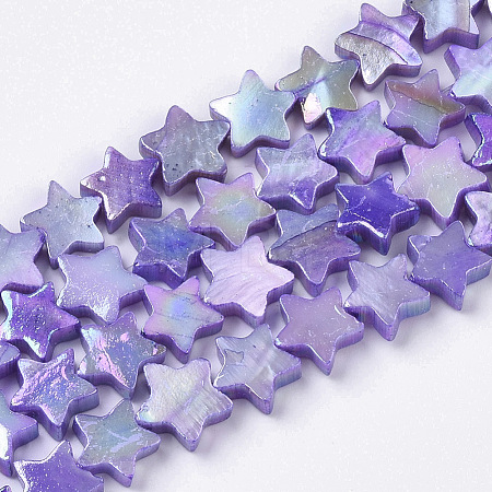 Freshwater Shell Beads Strands SHEL-N026-08D-1