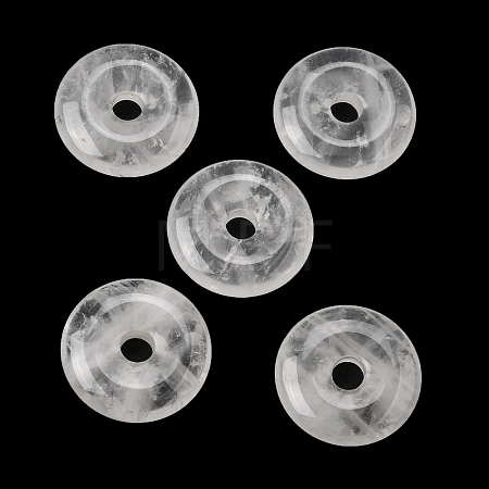 Natural Quartz Crystal Pendants G-F820-13A-06-1