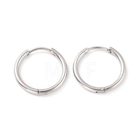 Non-Tarnish 304 Stainless Steel Huggie Hoop Earrings for Women EJEW-F280-07C-P-1