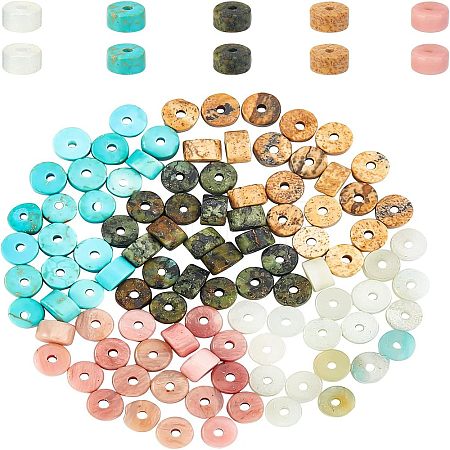 Natural Mixed Gemstone Beads G-NB0001-79-1