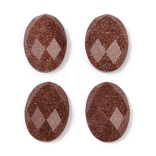 Synthetic Goldstone Cabochons G-G760-A12-1