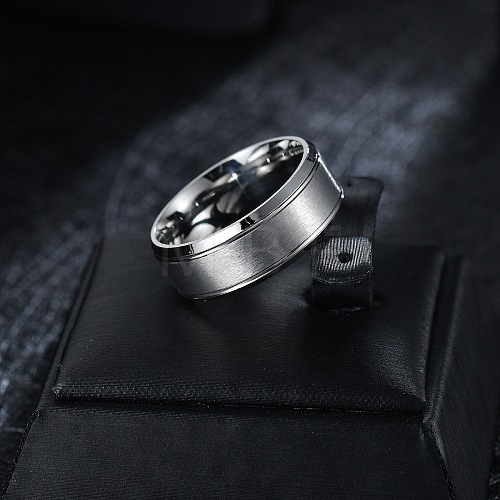 Titanium Steel Finger Rings for Men WG1765E-27-1