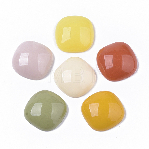 Opaque Acrylic Cabochons X-SACR-T348-011-1