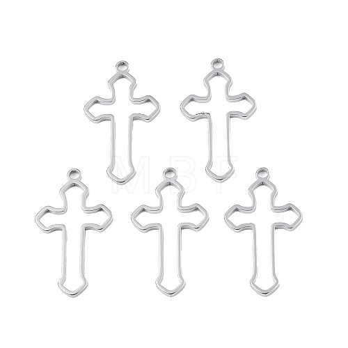 201 Stainless Steel Pendants STAS-T063-165P-1