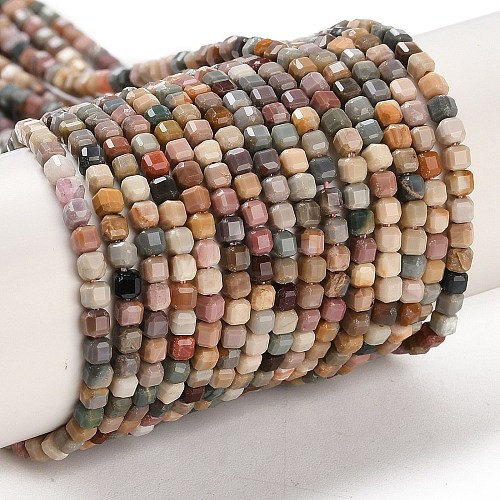 Natural Agate Beads Strands G-G991-C02-01-1