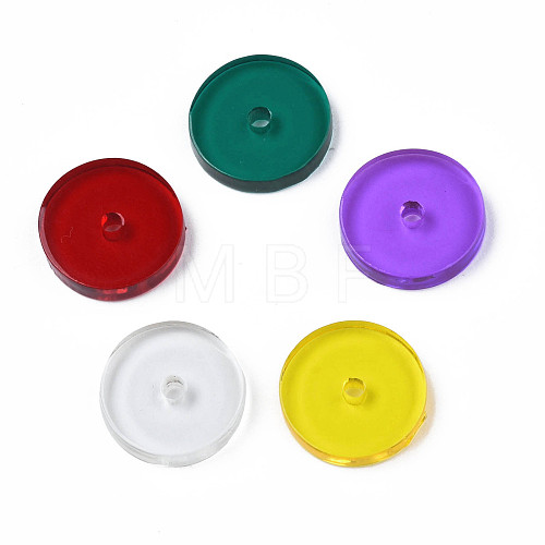 Transparent Acrylic Beads X-BACR-N001-003-1