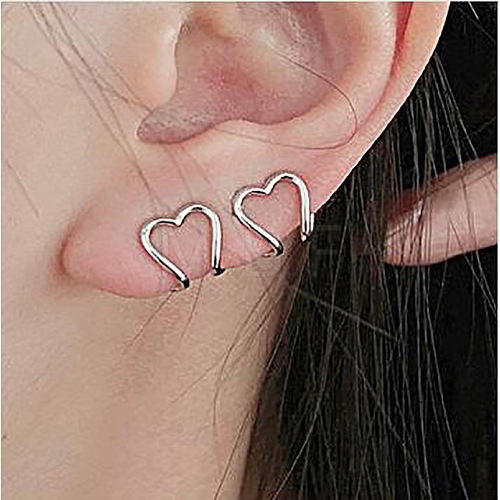 2 Pcs Alloy Cuff Earring Kits for Women WG0D93E-31-1