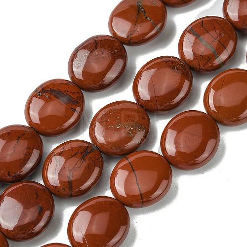 Natural Red Jasper Beads Strands G-K365-B10-02-1