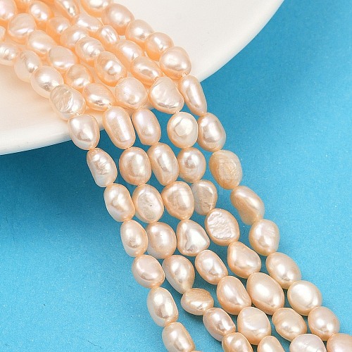 Natural Cultured Freshwater Pearl Beads Strands PEAR-P064-20I-03B-01-1