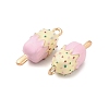 Alloy Enamel Pendants PALLOY-R155-01G-06-2