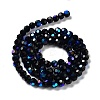 Opaque Glass Beads Strands LS-EGLA-A035-P6mm-L18-2