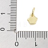 Real 18K Gold Plated Brass Enamel Charms KK-M293-22G-04-3