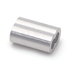 Aluminum Slide Charms/Slider Beads ALUM-WH0164-58-1.5mm-1