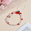 1Pc Plastic Beaded Mobile Straps HJEW-LP0001-20-1