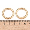 Zinc Alloy Spring Gate Rings AL-CBAC079-07LG-3