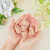 8Pcs Rough Raw Natural Sandstone Beads G-FH0001-83-4