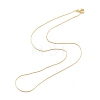 Brass Serpentine Chains Necklace for Women NJEW-P265-14G-2