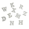 26Pcs Letter A~Z Alloy Lapel Pin Backs JEWB-CJZ0001-03P-8