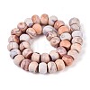 Dyed Natural Agate Beads Strands G-T144-26C-2