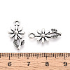 Tibetan Style Alloy Pendants PALLOY-T093-25AS-3