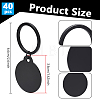 40Pcs Aluminum Keychain KEYC-NB00039-2