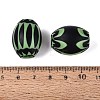 Handmade Millefiori Glass Barrel Beads LA-N002-19D-3