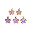 Alloy Enamel Pendants X-ENAM-S121-052E-2