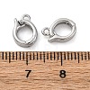 Brass Fold Over Clasps LS-KK-Z078-44P-3