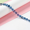 Transparent Glass Beads Strand X1-GLAA-F112-02H-2