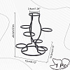 7-Slot Iron Easter Egg Display Stands ODIS-WH0058-21A-EB-2