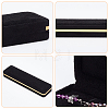 Rectangle Velvet Necklace Storage Boxes CON-WH0095-23-3