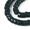 Opaque Solid Color Glass Beads Strands LS-GLAA-N026-3x6mm-10-3
