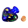 Handmade Lampwork Perfume Bottle Pendants LAMP-TADJ0001-06D-2