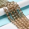 Transparent Glass Bead Strands X-GLAA-G013-10mm-90-8