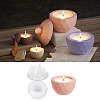 Faceted Hexagon DIY Candle Cup Silicone Molds DIY-Q037-09A-1