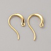 Brass Earring Hooks KK-WH0001-19G-2