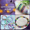 Thanksgiving Day Themed Transparent Acrylic Beads MACR-SP0001-32B-6