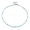 Bling Glass Beaded Necklace for Women NJEW-PH01492-02-1