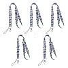 5Pcs Polyester Mobile Straps HJEW-HS0001-08-1