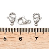 Tarnish Resistant 316 Surgical Stainless Steel Lobster Claw Clasps 316-XX01-4